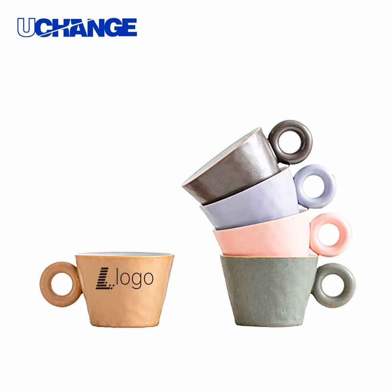 Simple Ceramic Coffee Mug Container