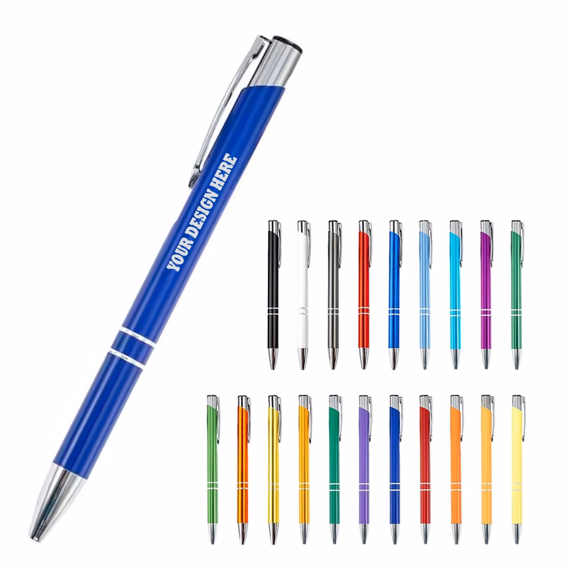 Double Coil Metal Gift Ballpoint Pen MOQ50