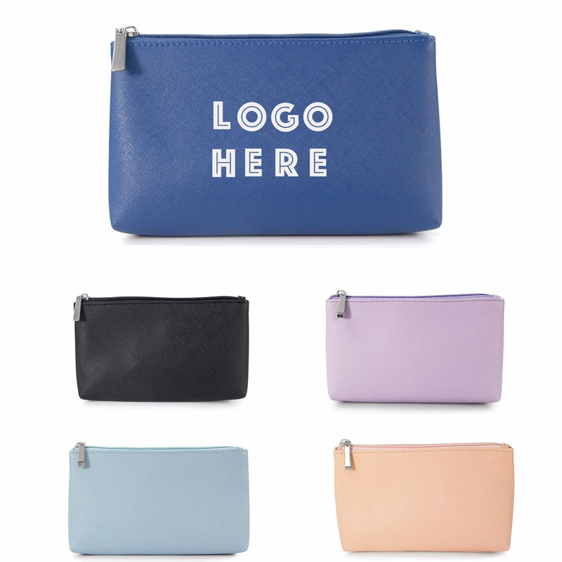 Vegan Leather Travel Cosmetics Pouch