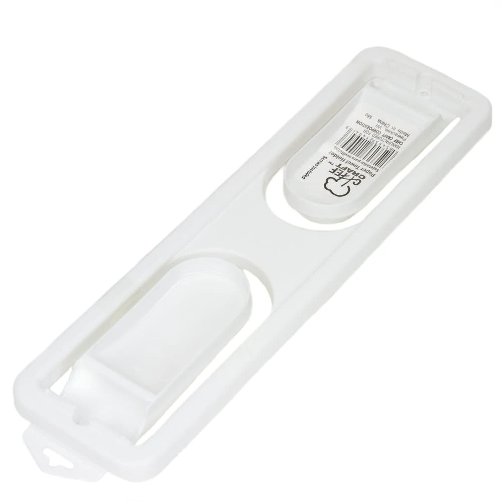 Paper Towel Holders - Plastic White 1