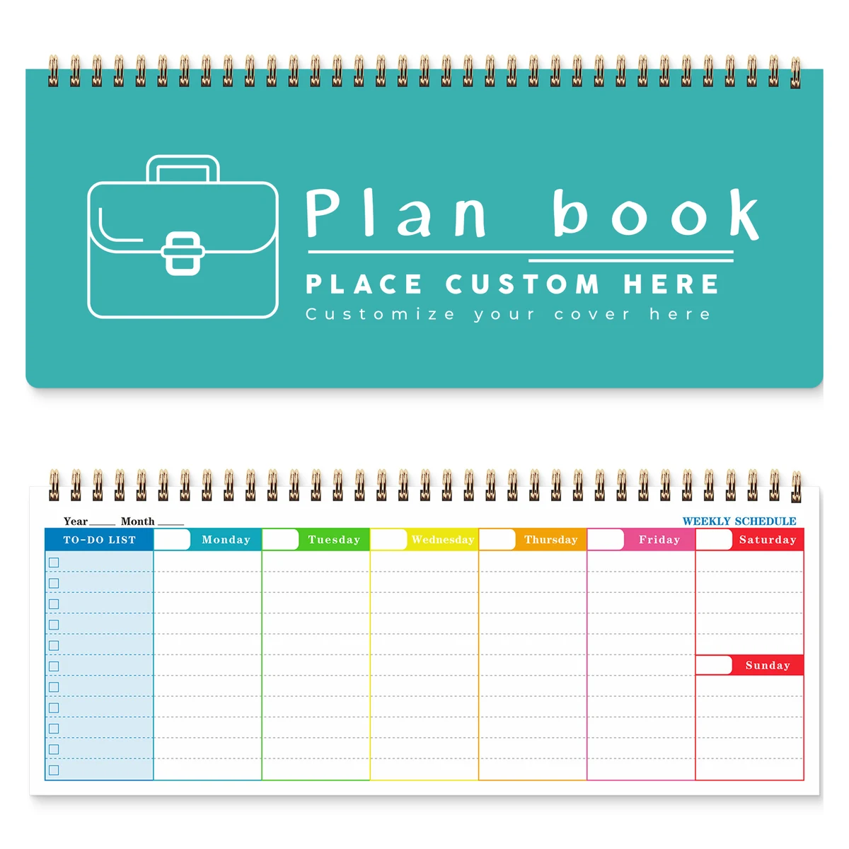Work Tasks Desk To Do List Notepad Undated Weekly Planner 1