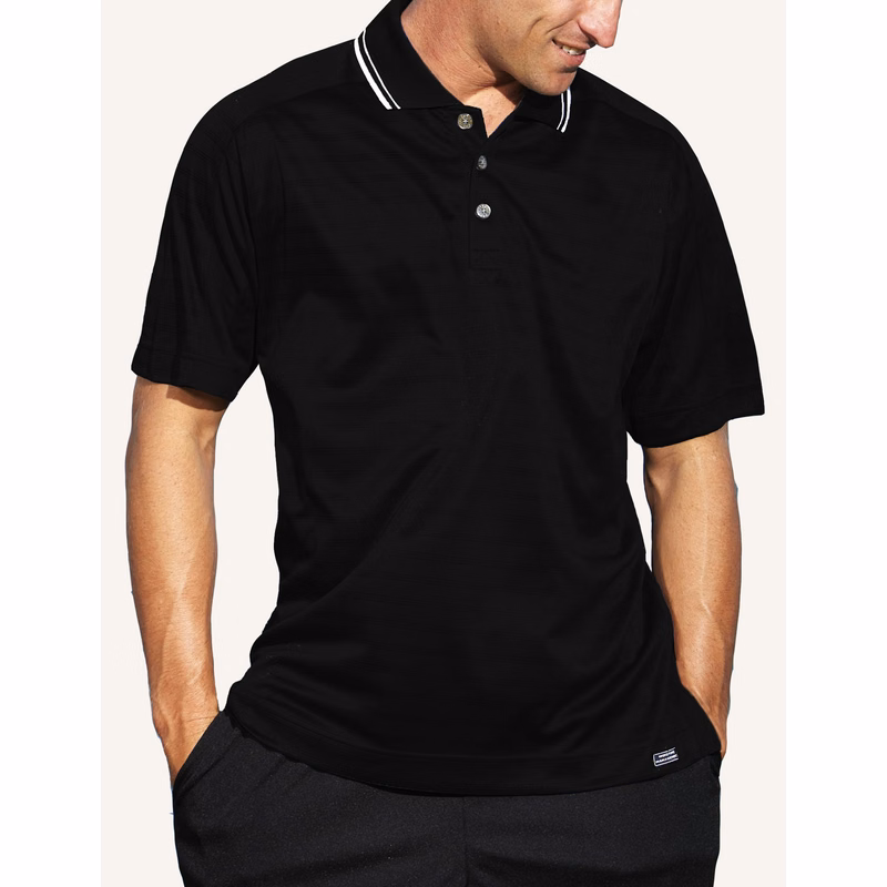 Men's Ambassador Engineer Track Knit Polo Shirt