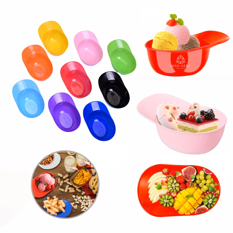 Cool and Fun 8oz Baseball Cap Ice Cream Bowl