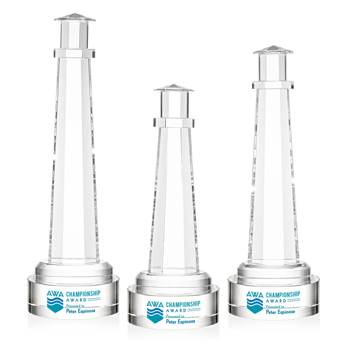 Lighthouse VividPrint™ Award on Stanrich Base 1
