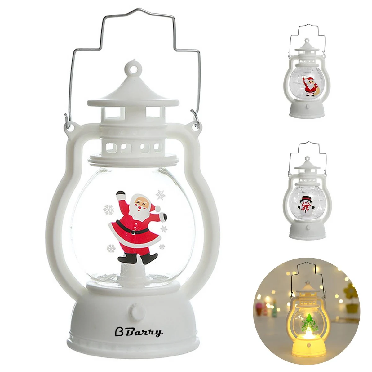 Christmas LED portable oil lamp 1