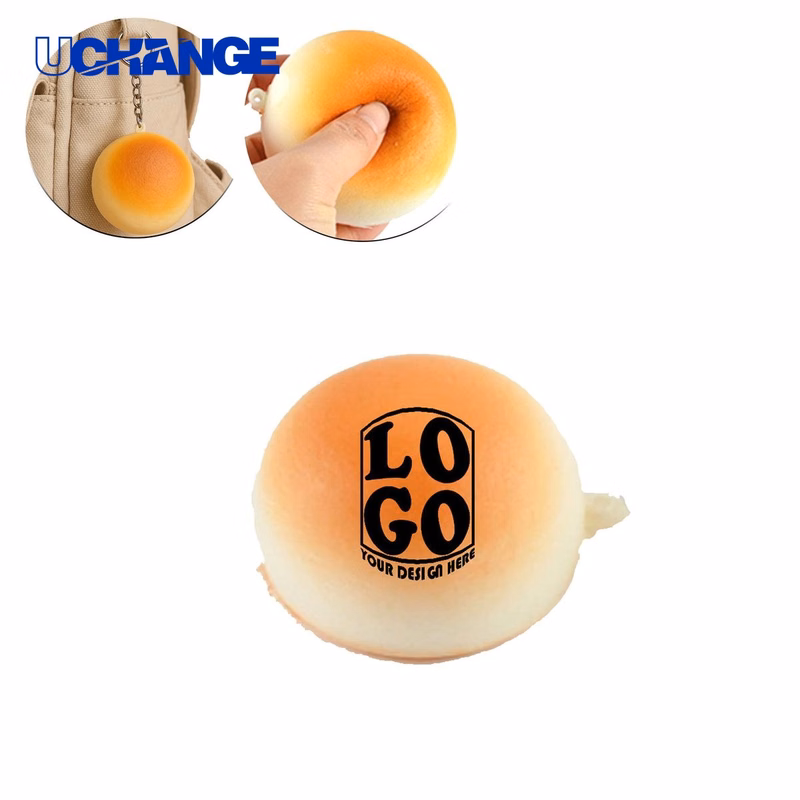 Custom Logo Bread Stress Ball