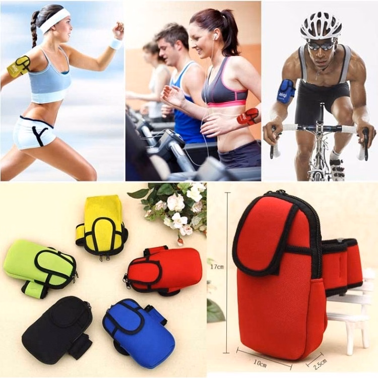 Nylon Material Phone Arm Bag/Sports Phone Bag/Zipper Phone Bag
