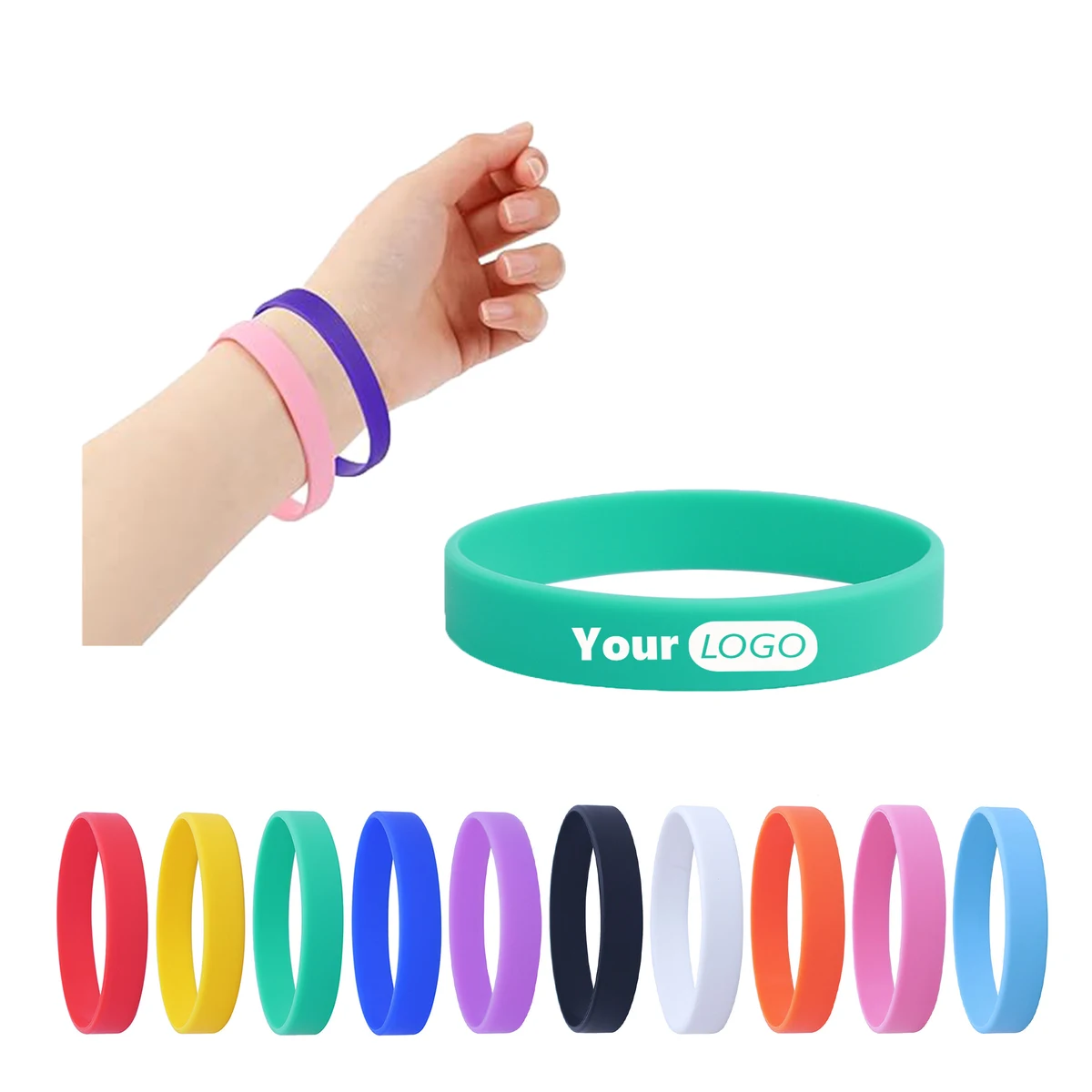 Silicone Wrist Strap MOQ 50 1