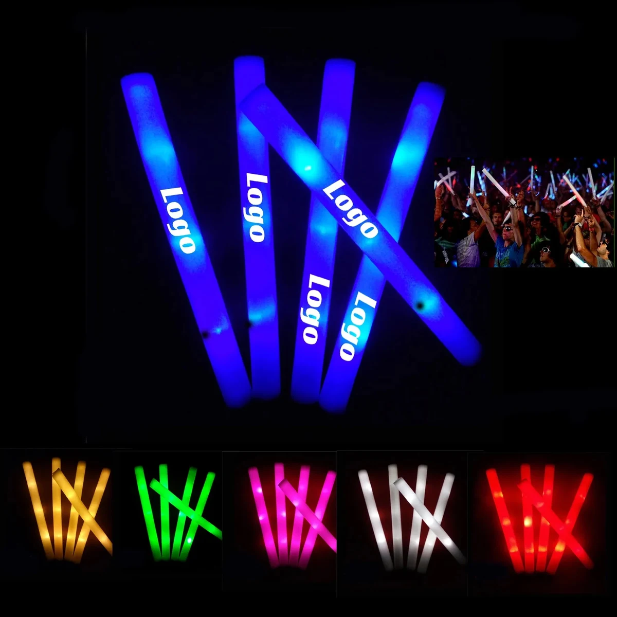 19" LED Foam Cheer Stick 1