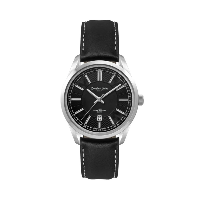 33MM, SILVER METAL CASE, 3-HAND MVT, DTE 1