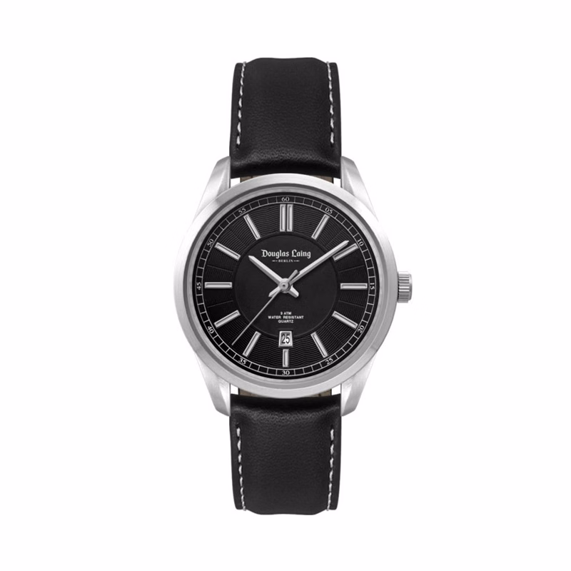 33MM, SILVER METAL CASE, 3-HAND MVT, DTE