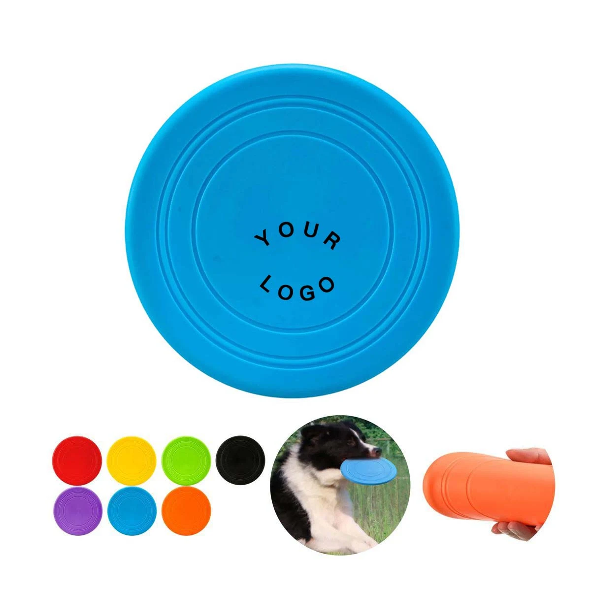 Soft Dog Flying Disc for Safe Play and Exercise 1