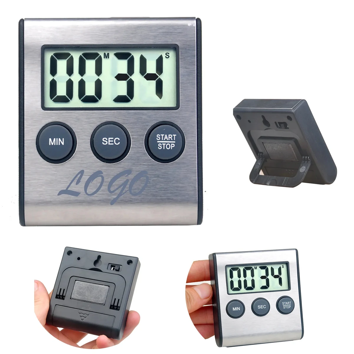 Large Screen Digital Kitchen Timer 1