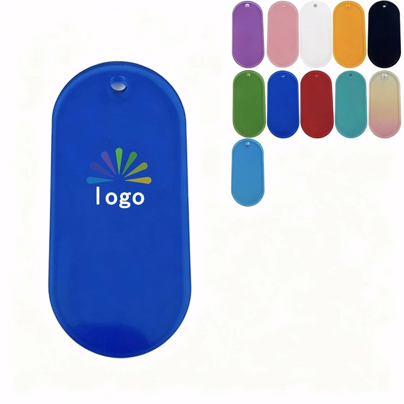 Branded Clear Acrylic Name Tag Pendant
