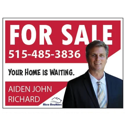 Full Color Corrugated Sign (18"x12") 1