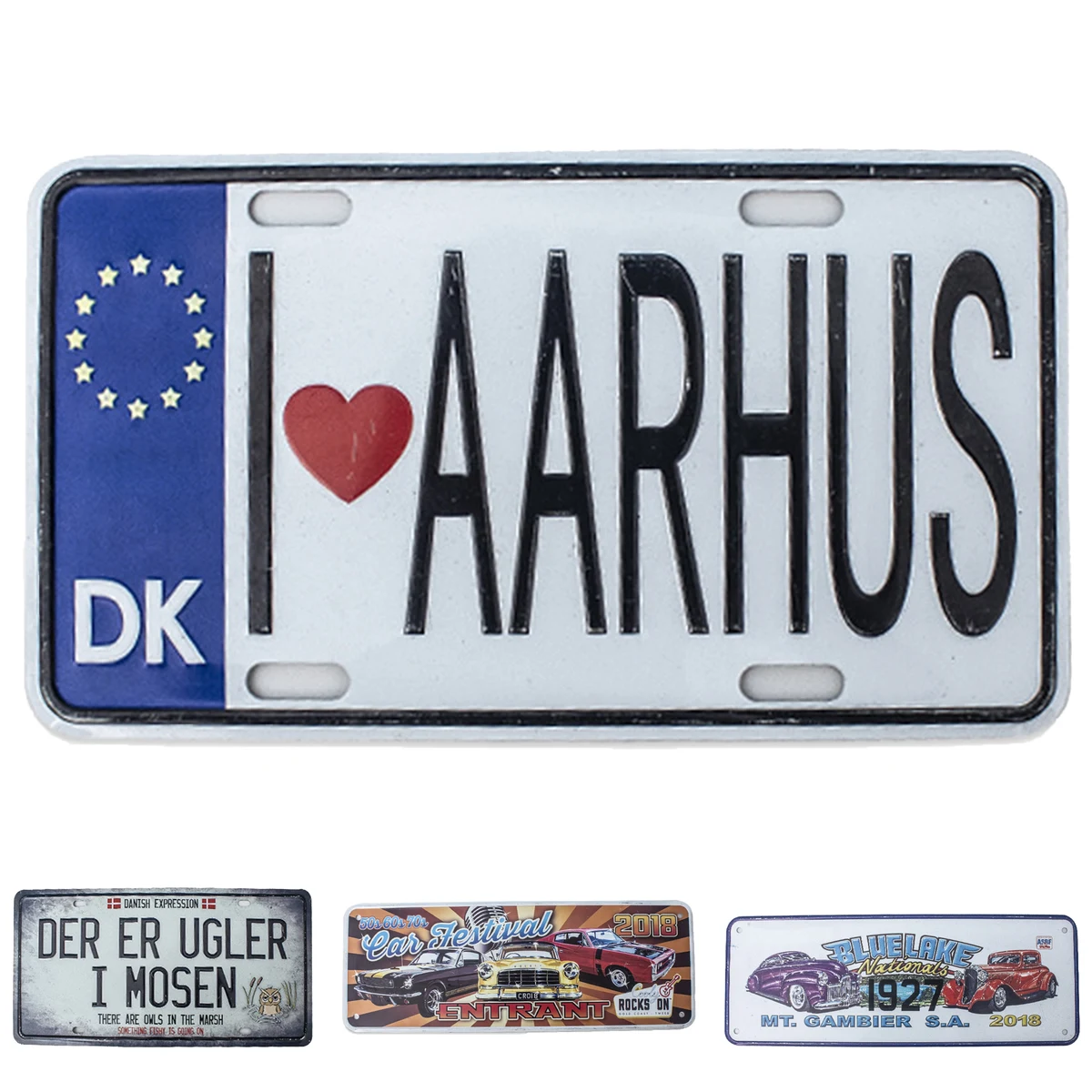 Aluminum Durable Custom License Plate 1
