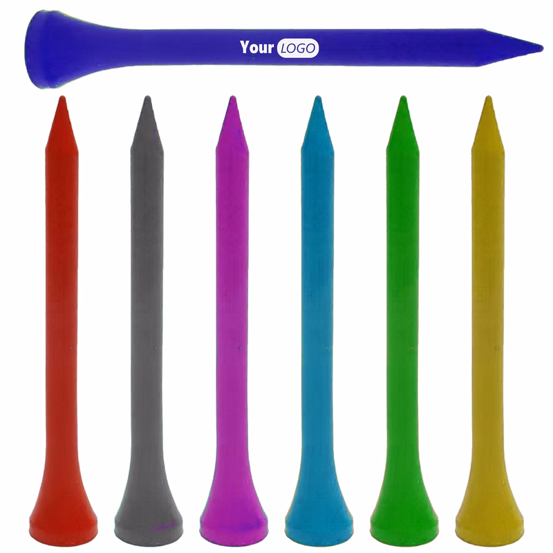 Wood Customizable Multi-Color Golf Tees