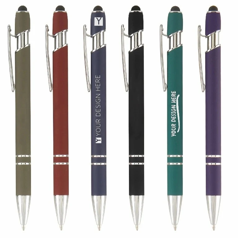 Free-Spirited Ballpoint Pen With Stylus 1