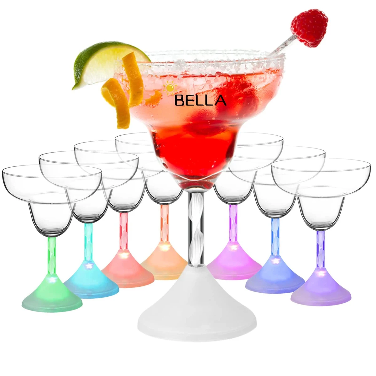 6 Oz. Lighted Led Margarita Glass 1