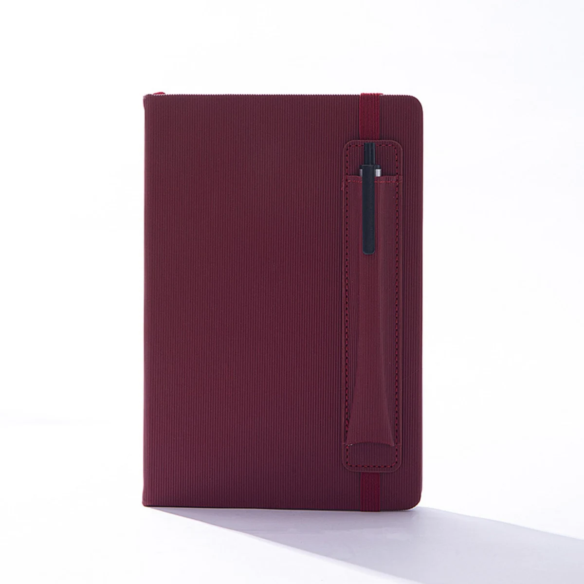 5.8"x8.3" 160 Pages Journal Notebook With Pen Holder 1