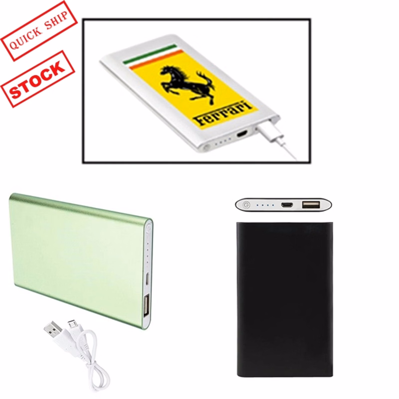 Quick Ship 5000mAh USA Decorated Metal Power Bank
