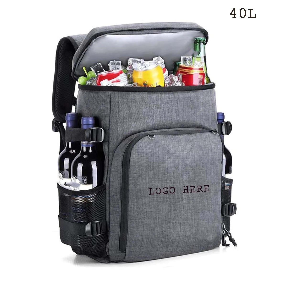 Large Capacity Insulated Cooler Backpack 40L 1