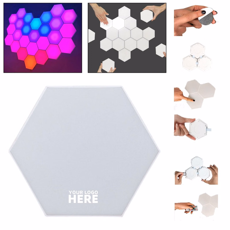 Hexagonal Honeycomb Wall Lamp