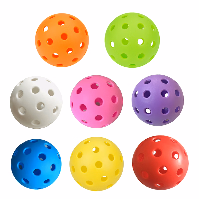 Custom Logo 40 Hole Pickleball
