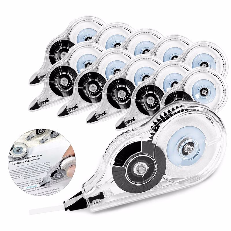 Instant Dry Easy To Use Applicator Office Administration Whiteout Correction Invisible Tape