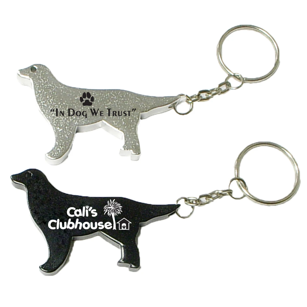 Dog Shape Bottle Opener Key Chain 1