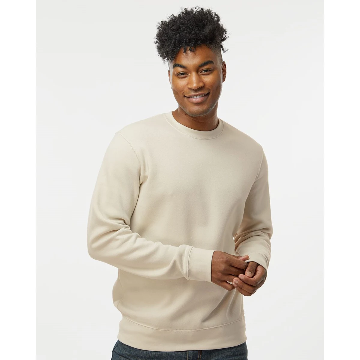 Unisex BTB Fleece Crewneck Sweatshirt - 8721 1