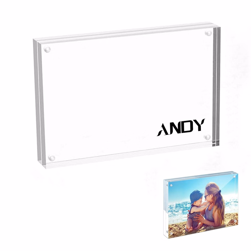 Transparent Acrylic Photo Frame Office And Home