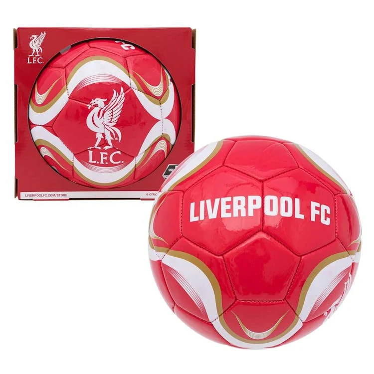 Liverpool FC Official Licensed Soccer Ball Red - Size 5 1