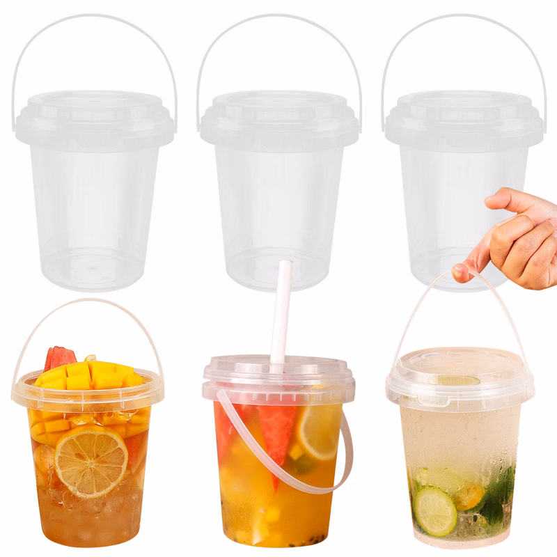 Plastic Handle Buckets 1L