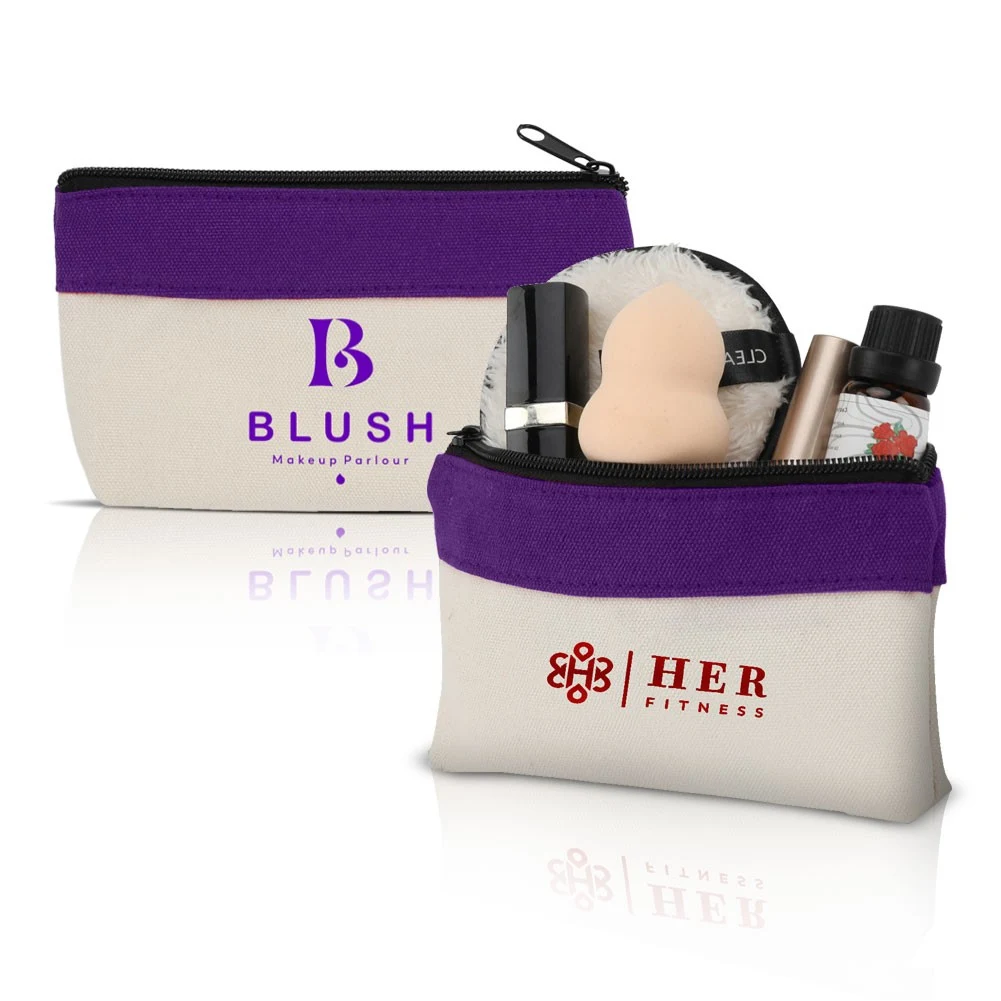 Canvas Cosmetic Pouch 1