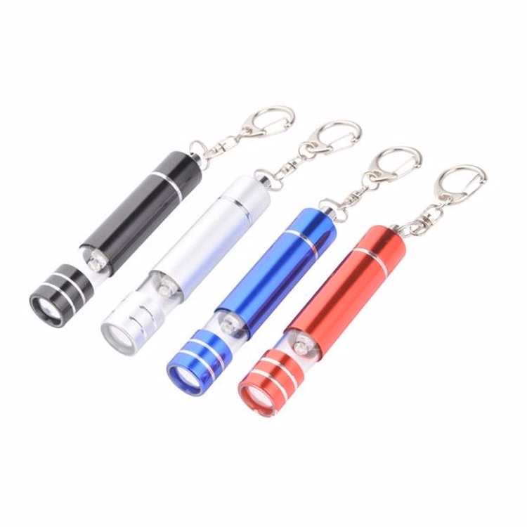 Aluminum LED Flashlight key chain
