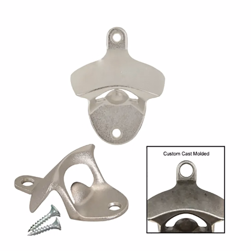 Custom Molded Wall Mounted Bottle Openers