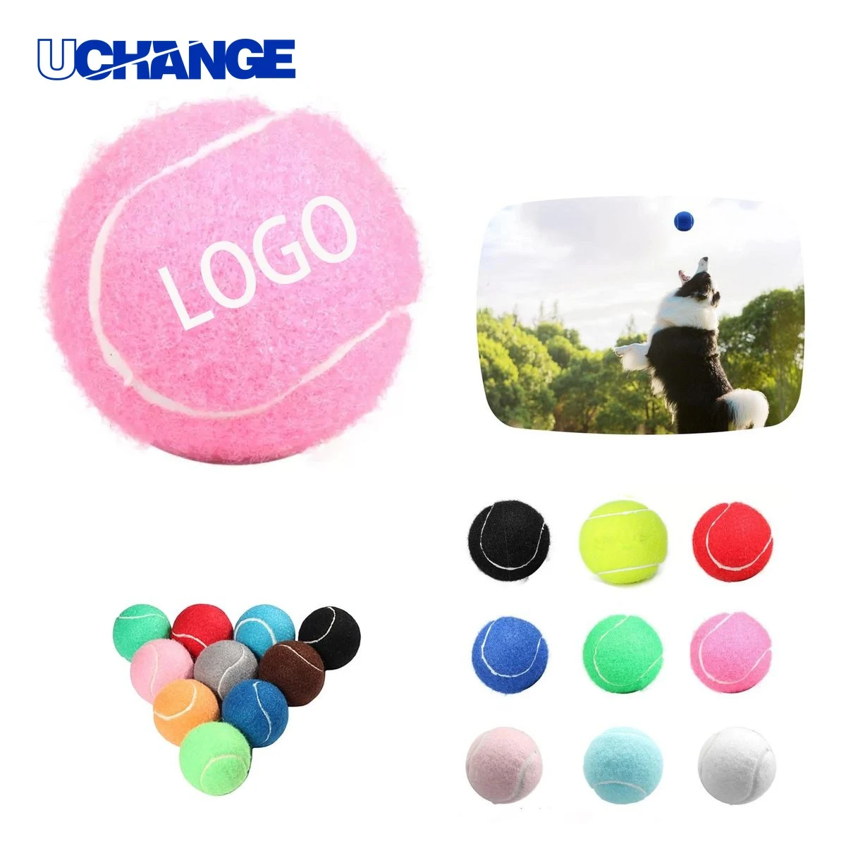 Pet Tennis Balls for Outdoor Training Games 1