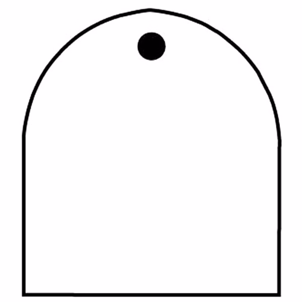 Arch 2 Key Tag - Spot Color