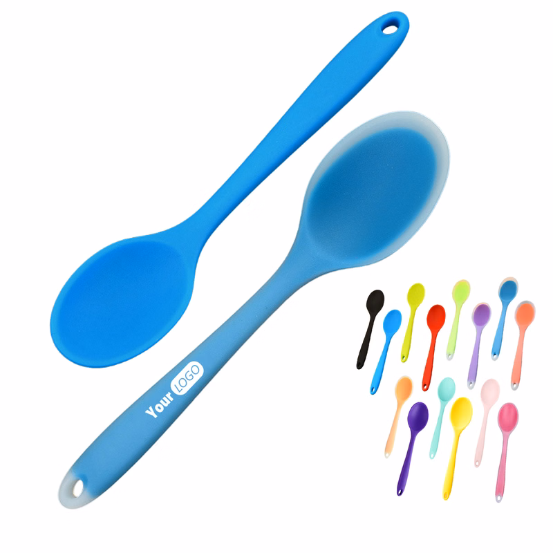 Custom Logo Silicone Utensil Cooking Spoon