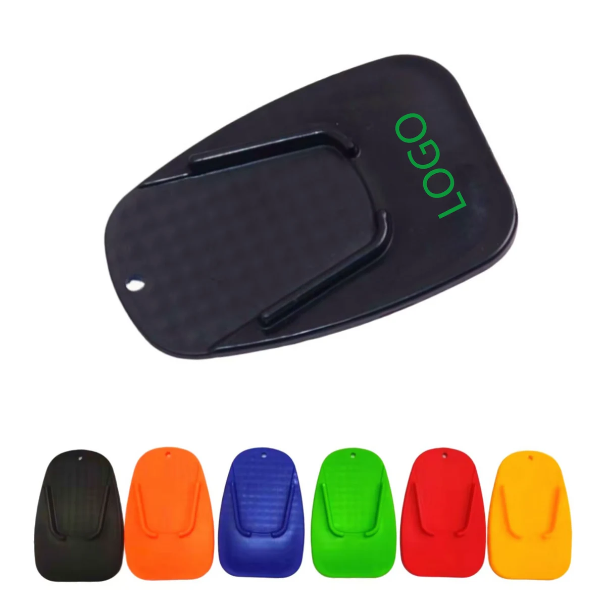 Portable PP Motorbike Side Stand Plate For Road Surfaces 1
