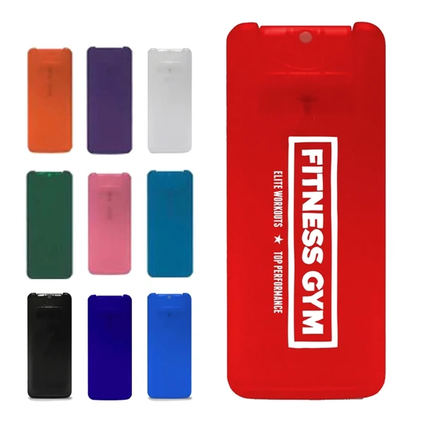 Miniature Card-Cased Hand-Sanitizing Spray 1
