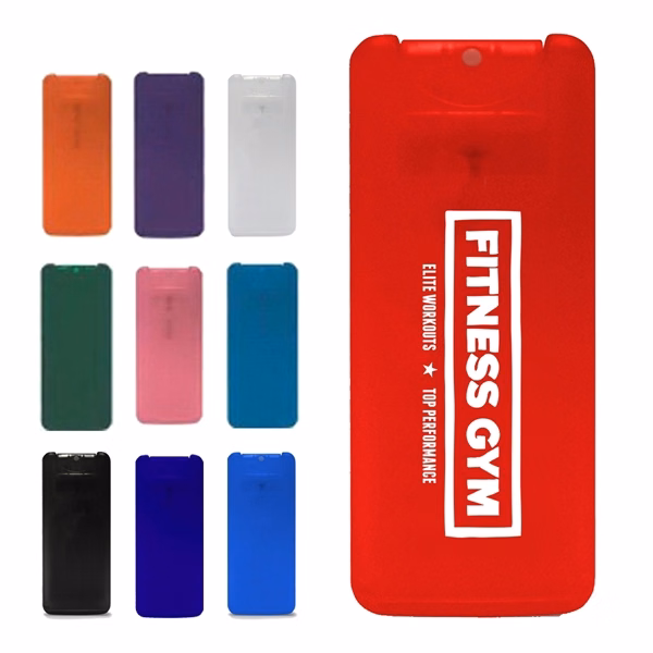 Miniature Card-Cased Hand-Sanitizing Spray