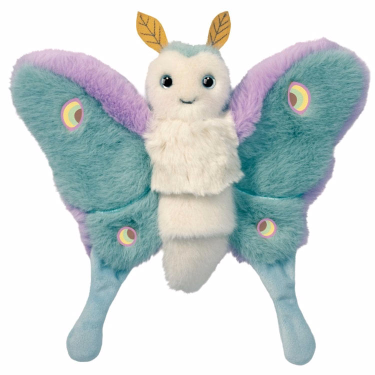 Juniper Luna Moth Puppet Stuffed Animal