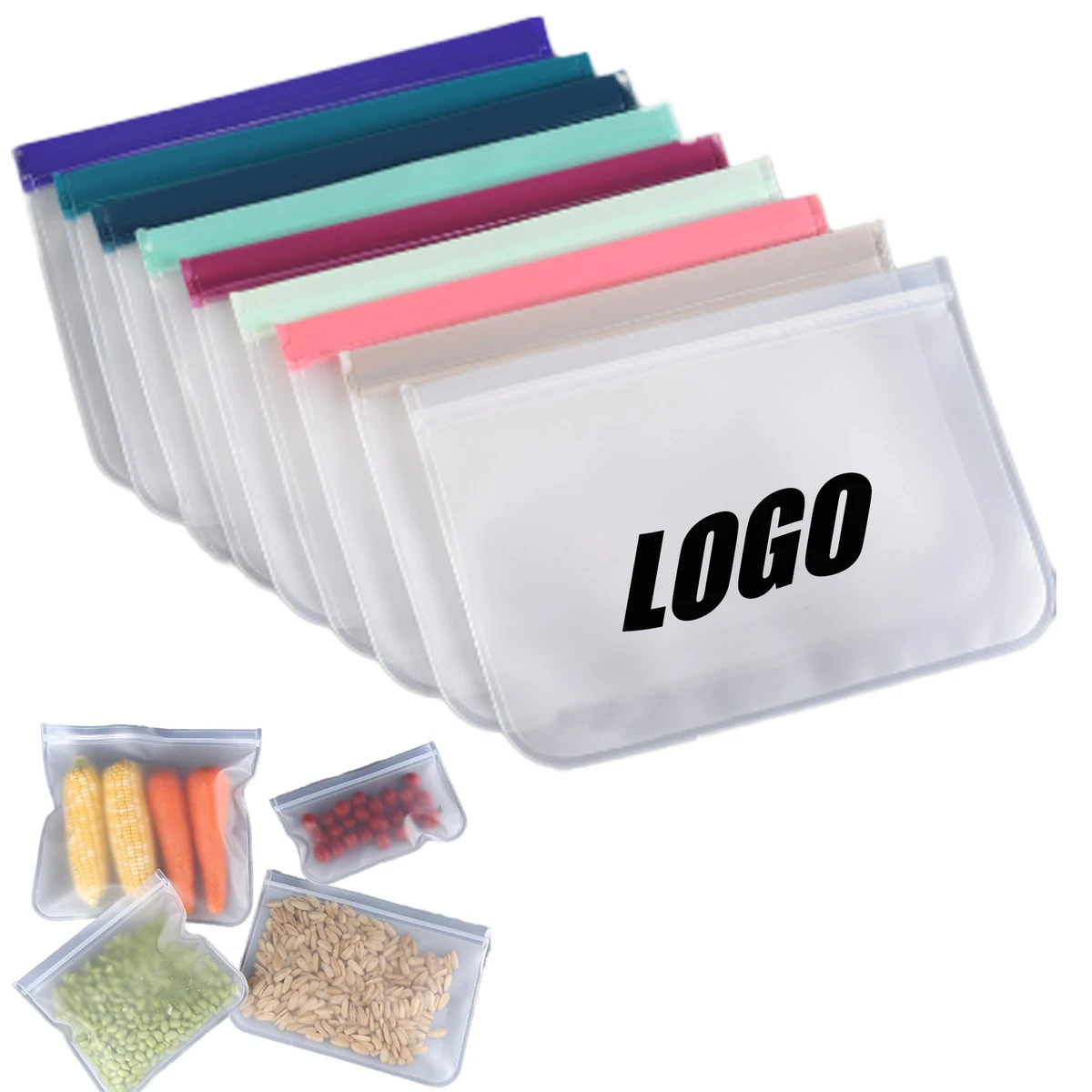 Flat Seal Food Frosted Cling Bag 1