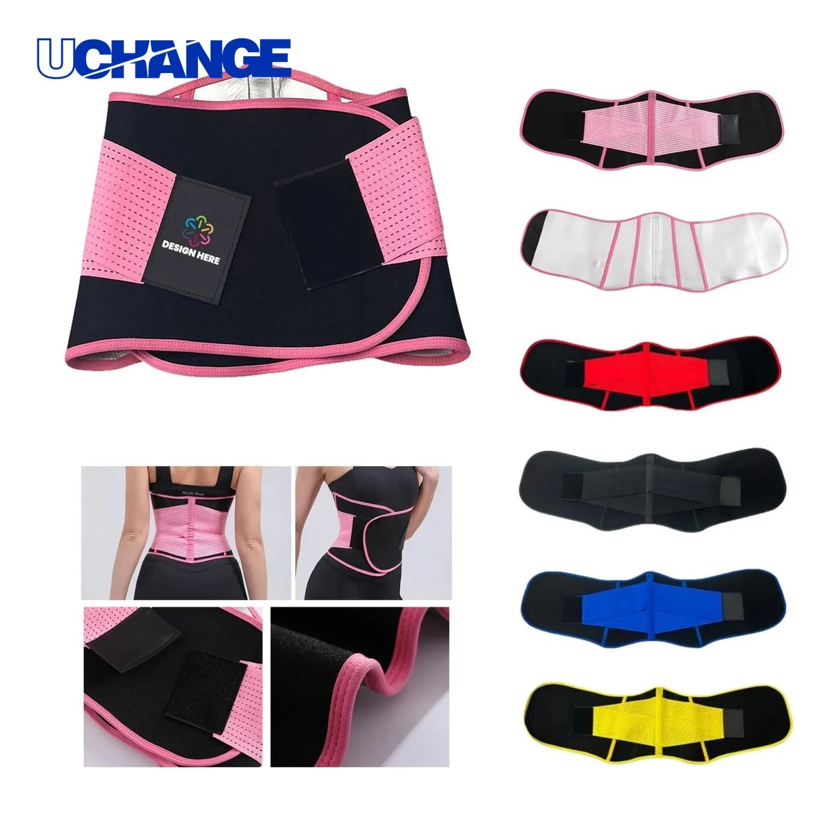 Sports Fitness Waist Training Belt Support Belt 1