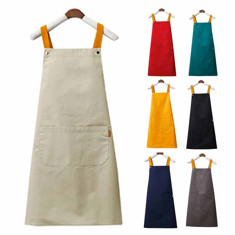 Oil-proof Canvas Kitchen Apron