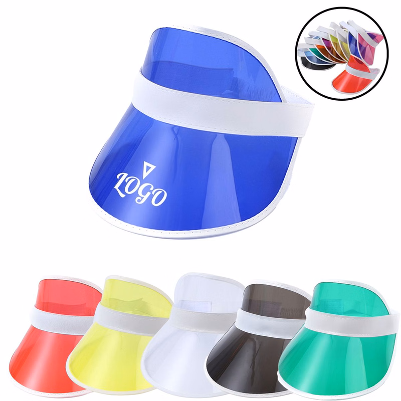 PVC Sun Visor Hat Anti-UV
