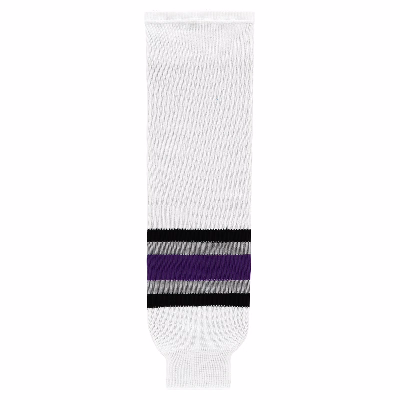 Knitted Striped Hockey Socks HS630-G161