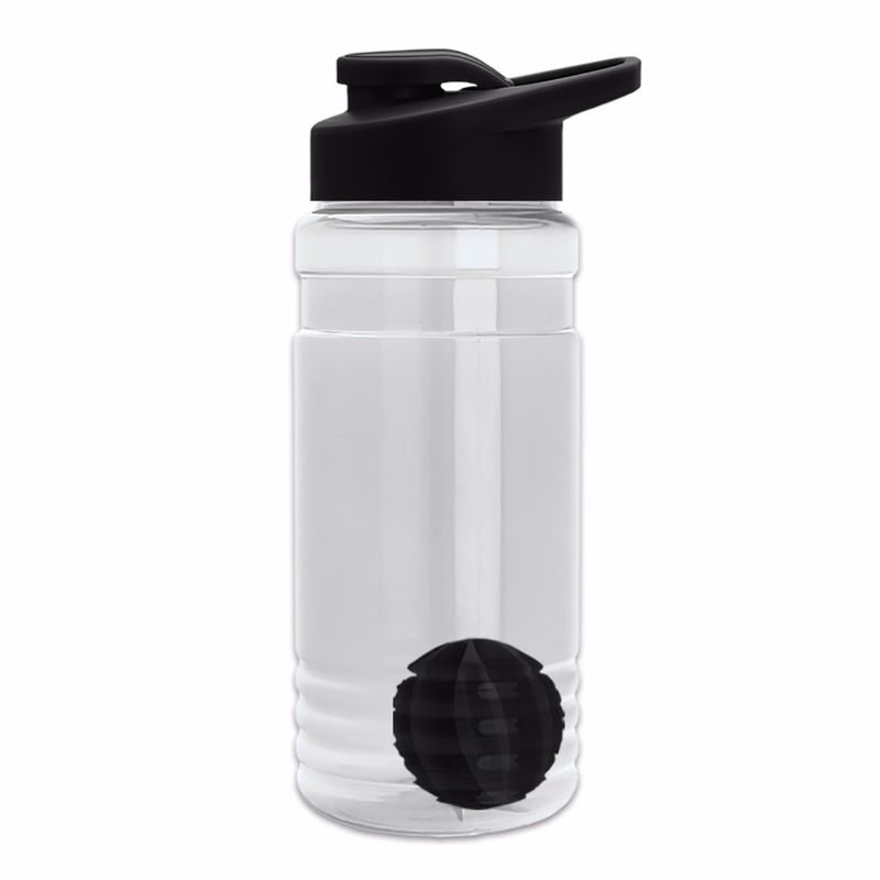 Groove ? 20 oz. Tritan Shaker bottle with Drink thru and Mixing ball